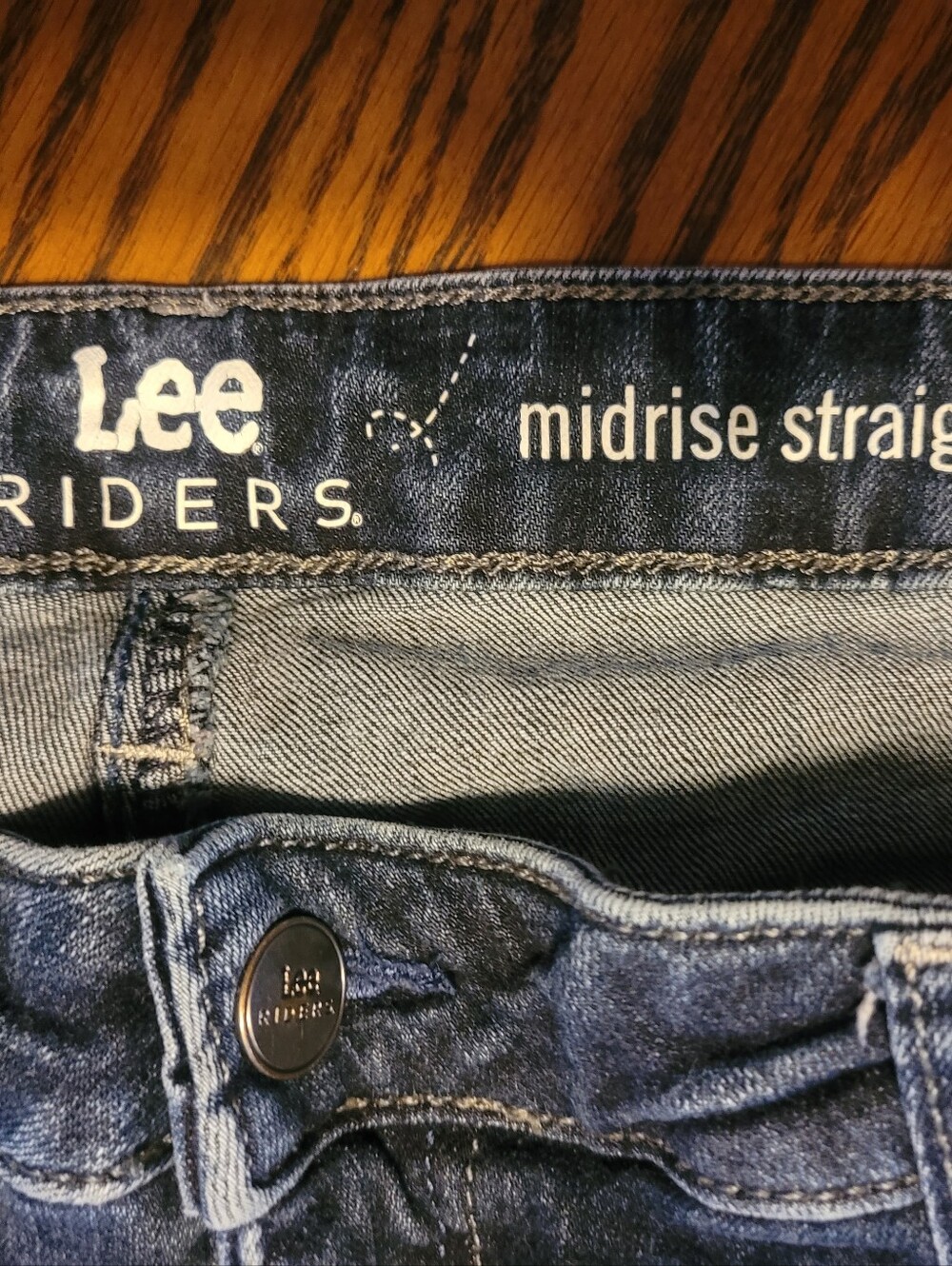 Women's Lee Riders Midrise Straight Leg